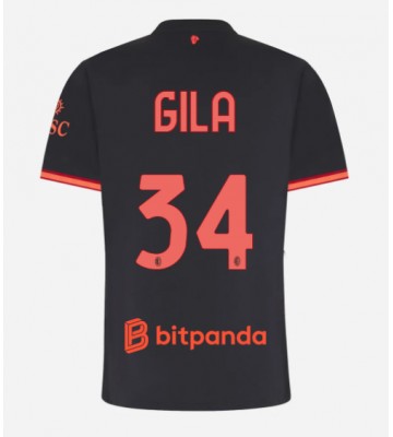 AC Milan Mario Gila #34 Tredjetrøje Dame 2026-27 Kortærmet